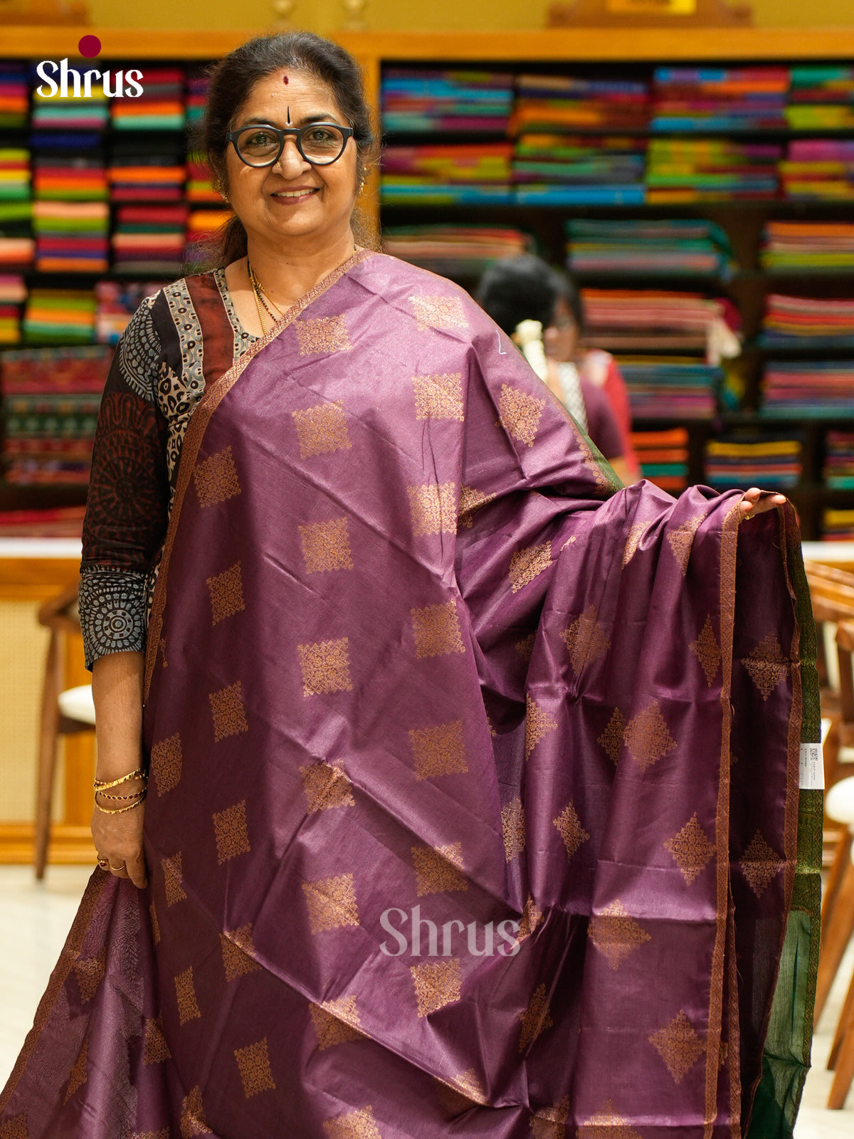 Tussar Saree - EES30346 - Shop on Shrus.com