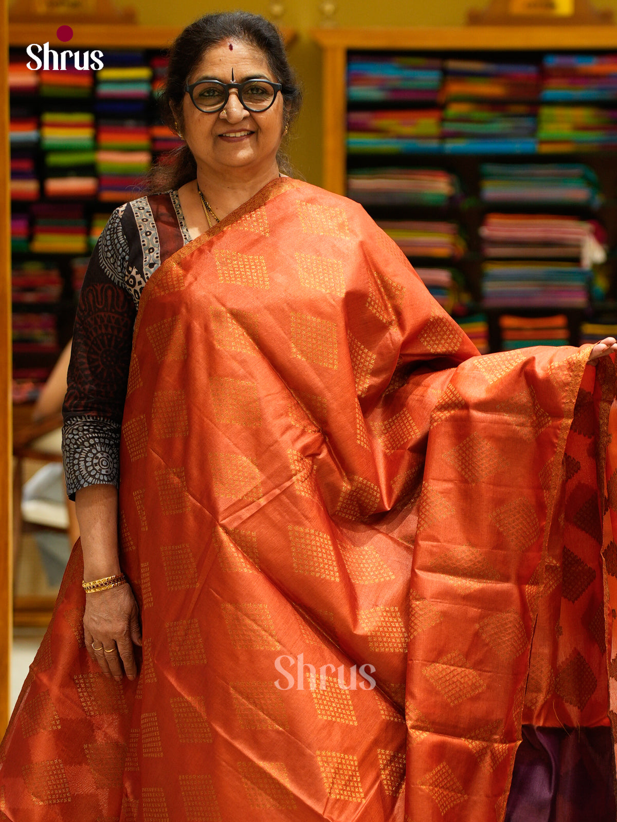 Tussar Saree - EES30350 - Shop on Shrus.com