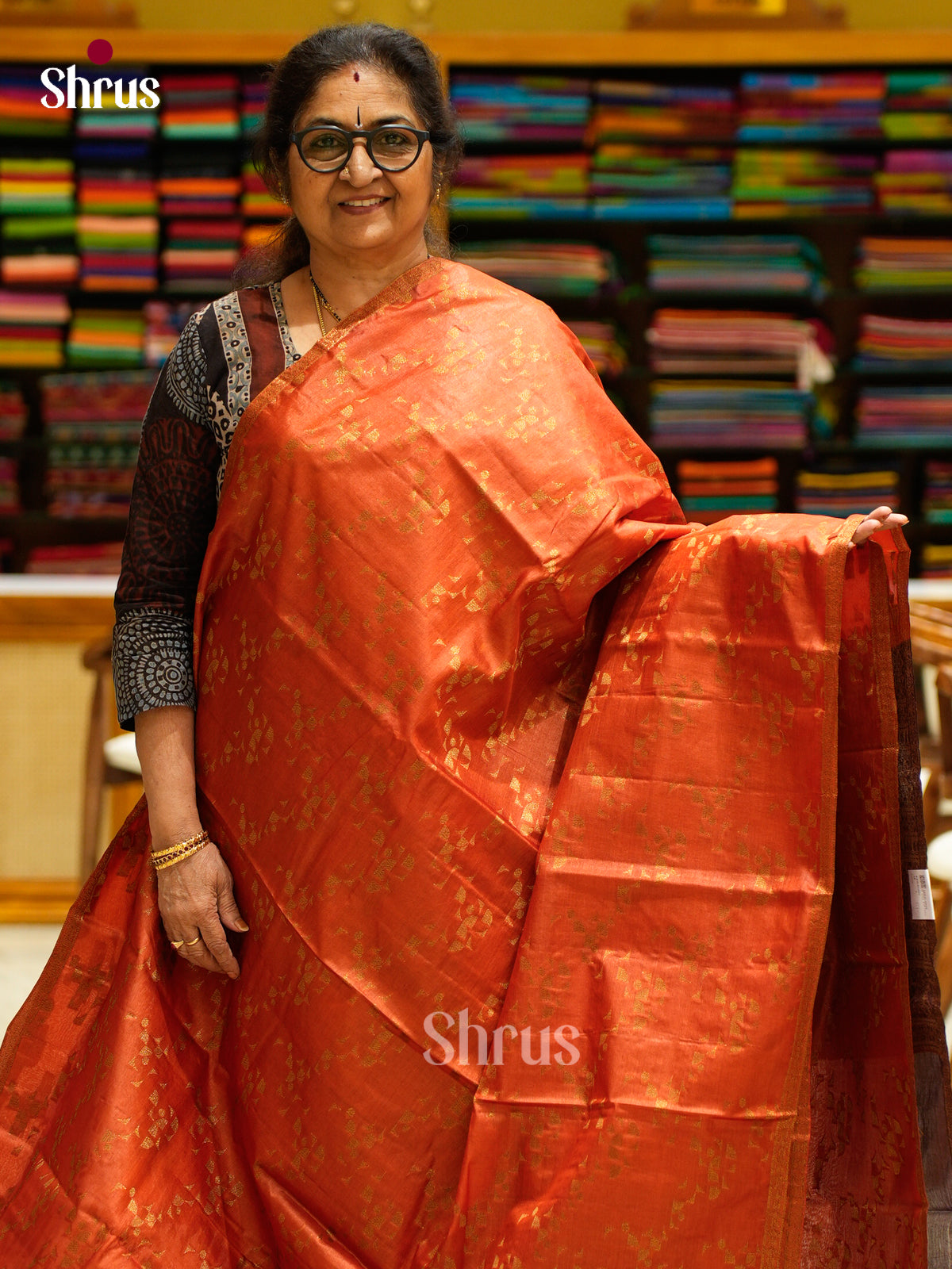Tussar Saree - EES30357 - Shop on Shrus.com