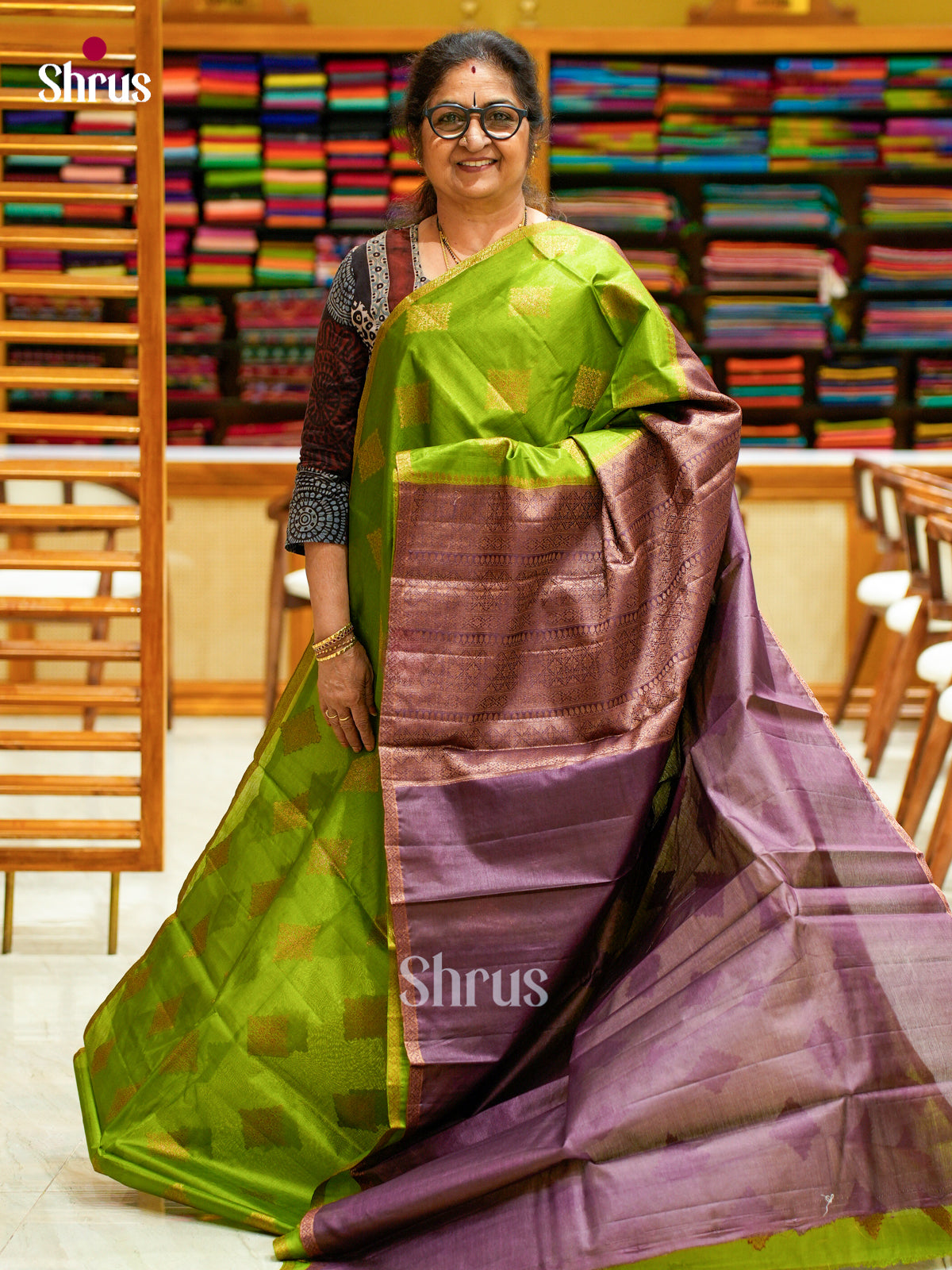 Tussar Saree - EES30360 - Shop on Shrus.com