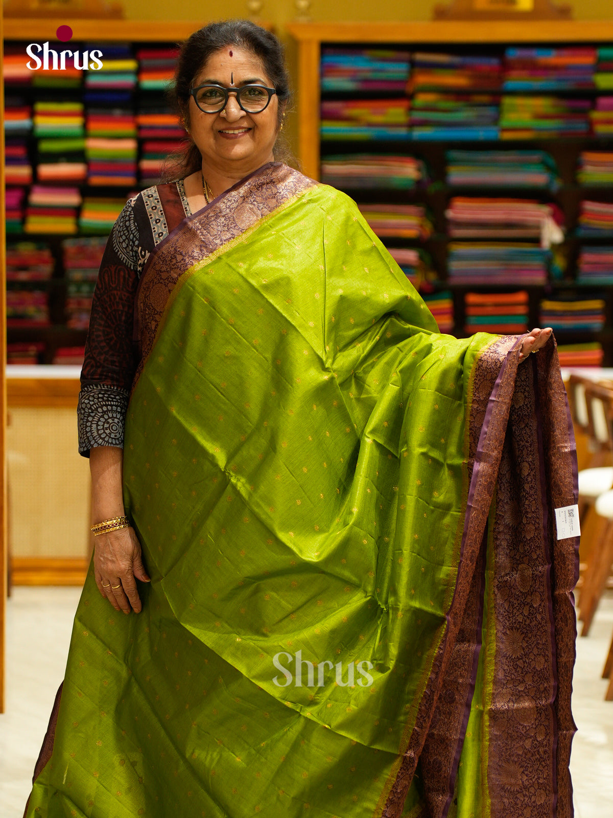 Tussar Saree - EES30369 - Shop on Shrus.com