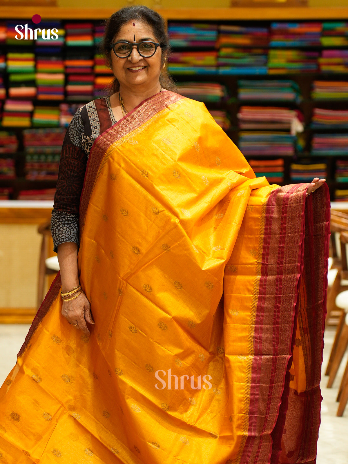 Tussar Saree - EES30376 - Shop on Shrus.com