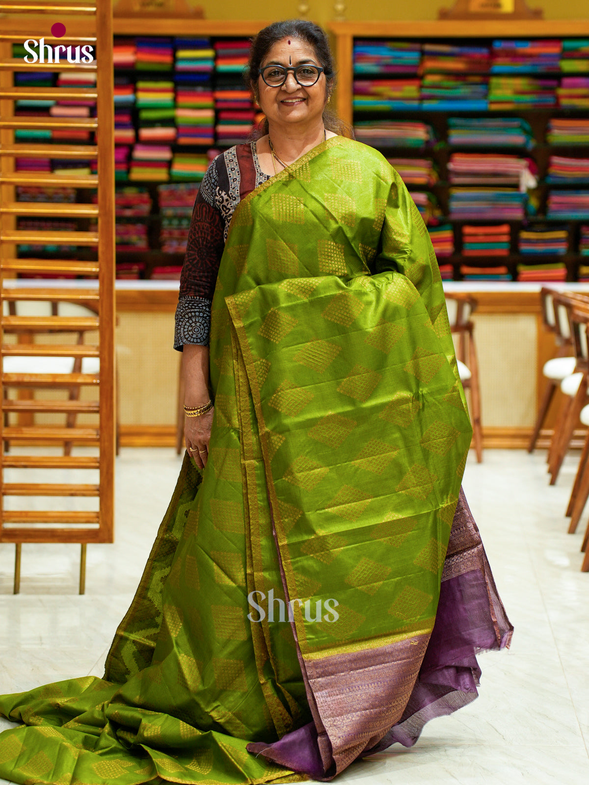 Tussar Saree - EES30380 - Shop on Shrus.com
