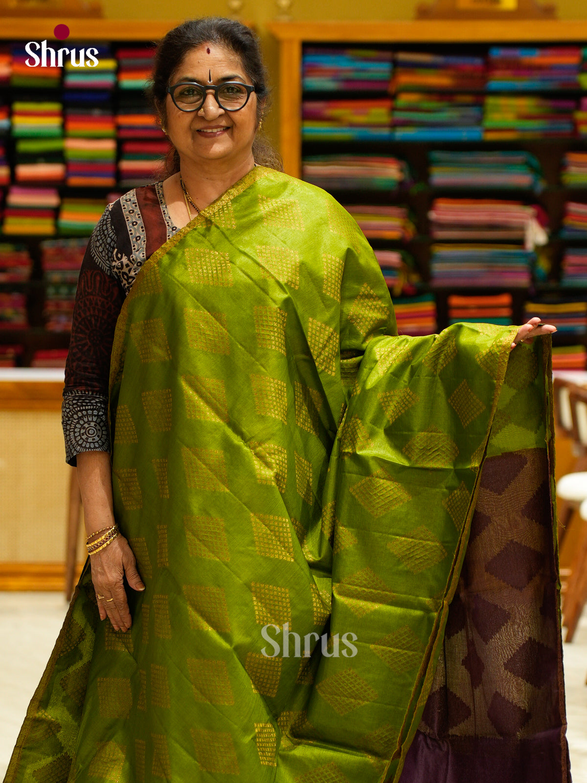 Tussar Saree - EES30380 - Shop on Shrus.com