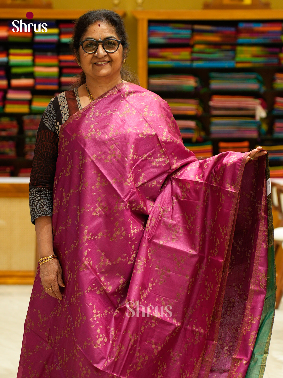 Tussar Saree - EES30384 - Shop on Shrus.com