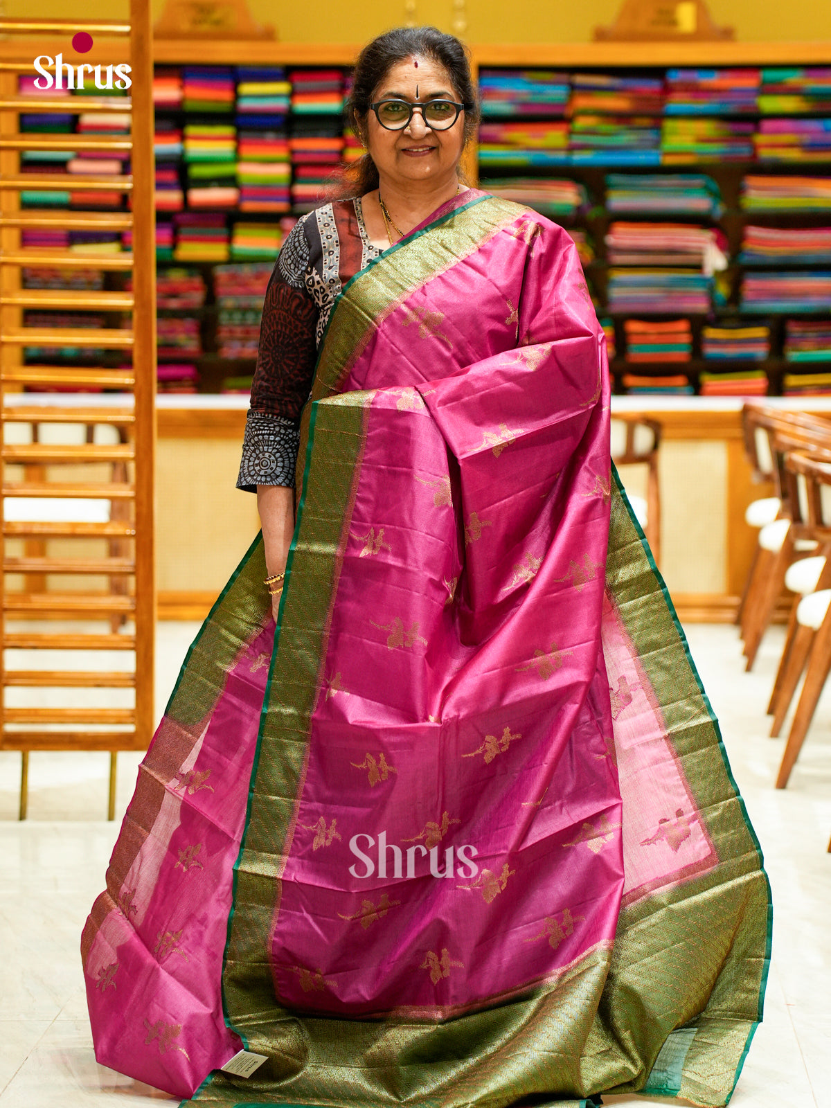 Tussar Saree - EES30386 - Shop on Shrus.com