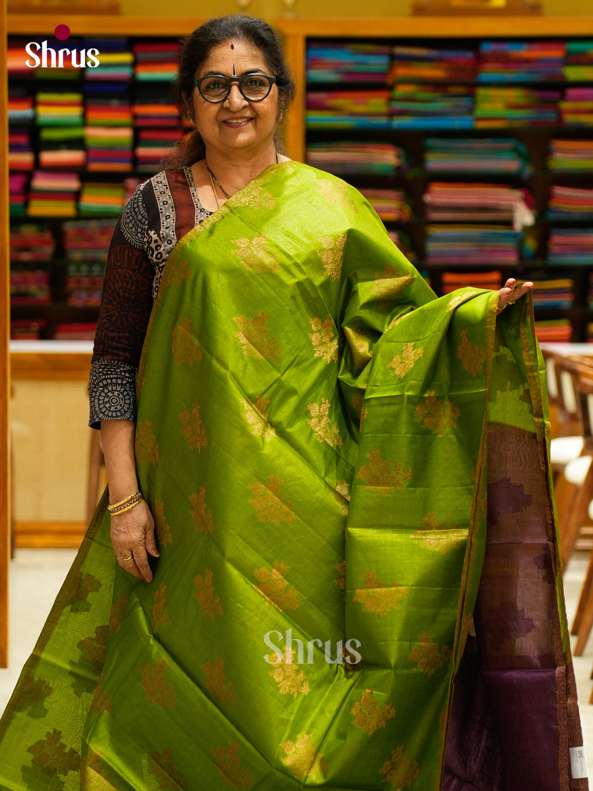 Tussar Saree - EES30387 - Shop on Shrus.com