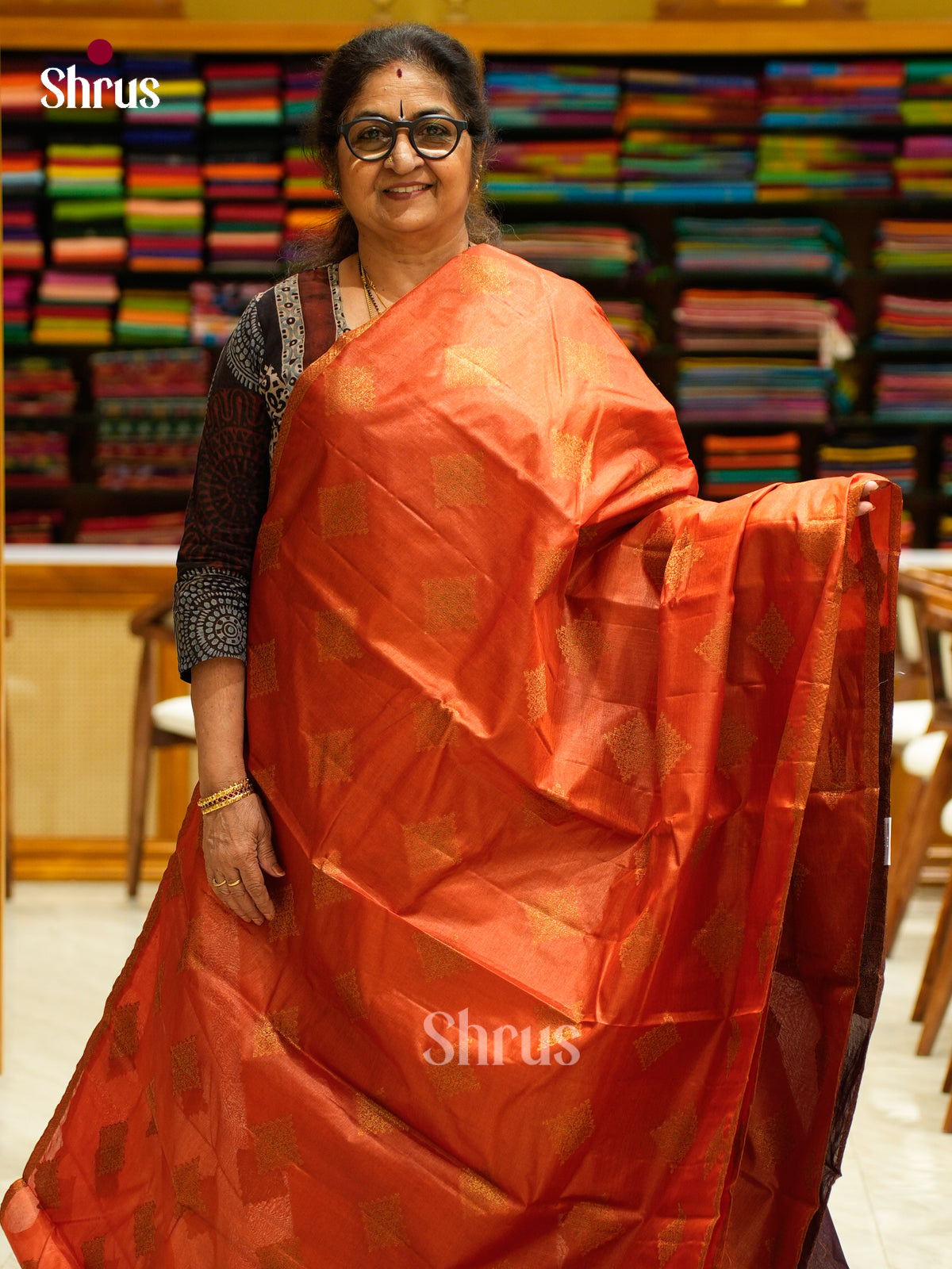Tussar Saree - EES30389 - Shop on Shrus.com