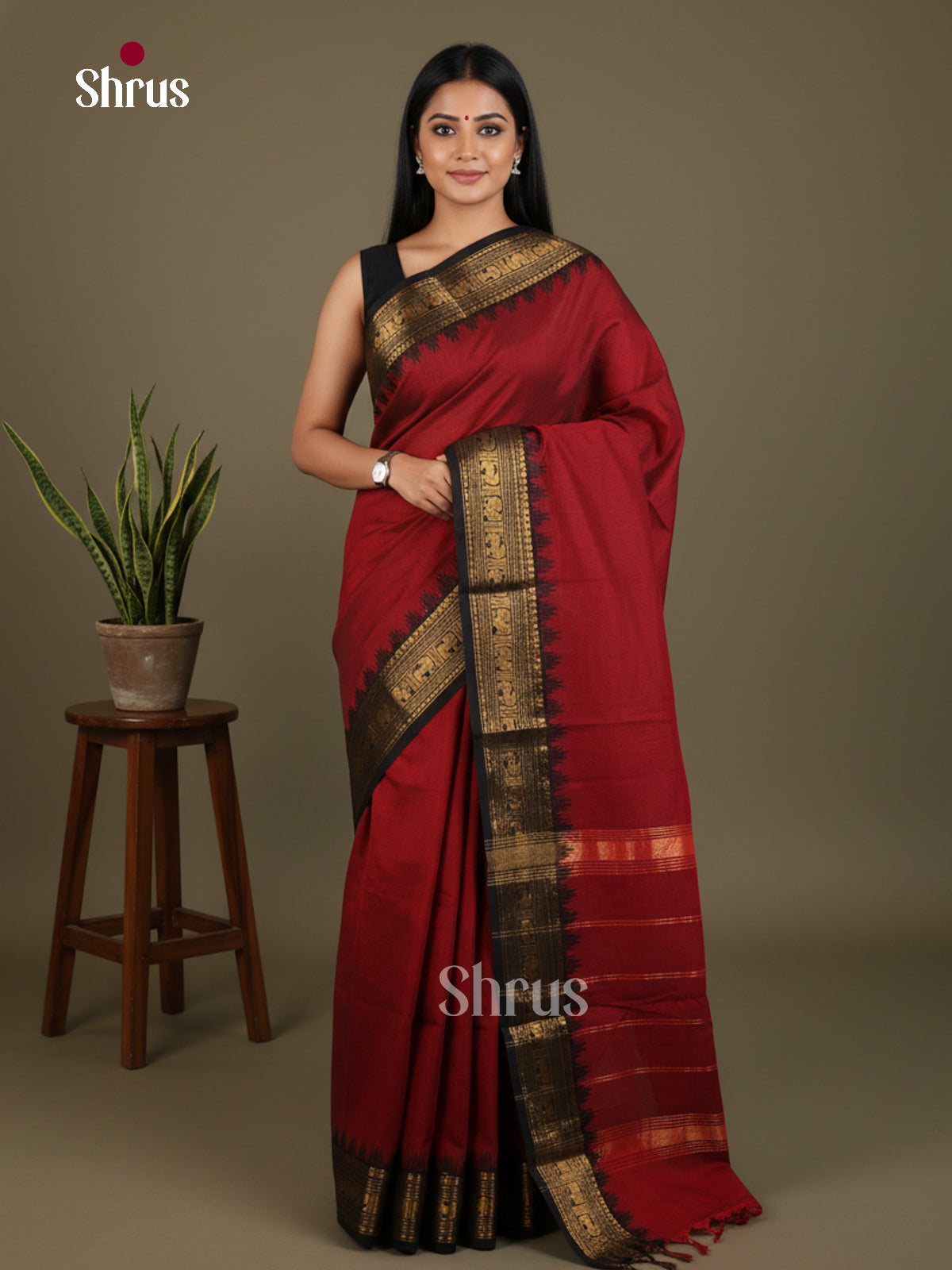 Chettinad Cotton Saree - EES30395
