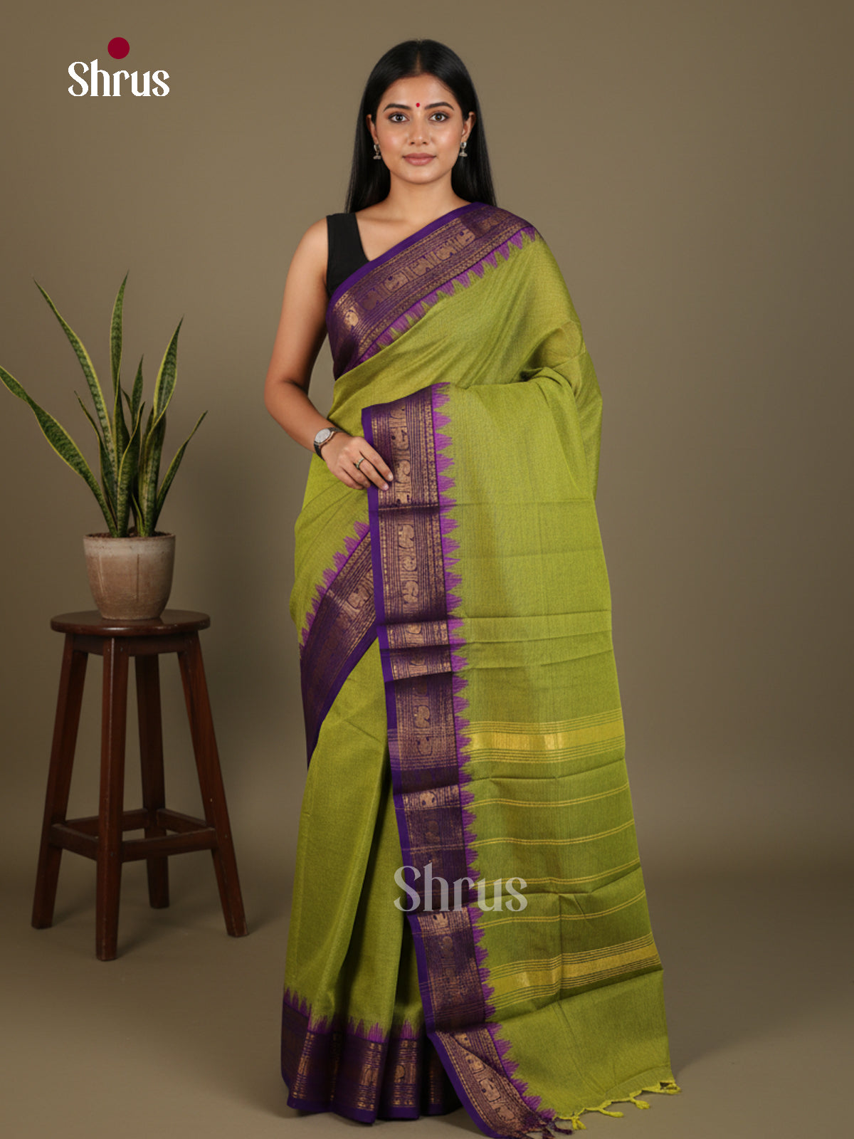 Chettinad Cotton Saree - EES30397