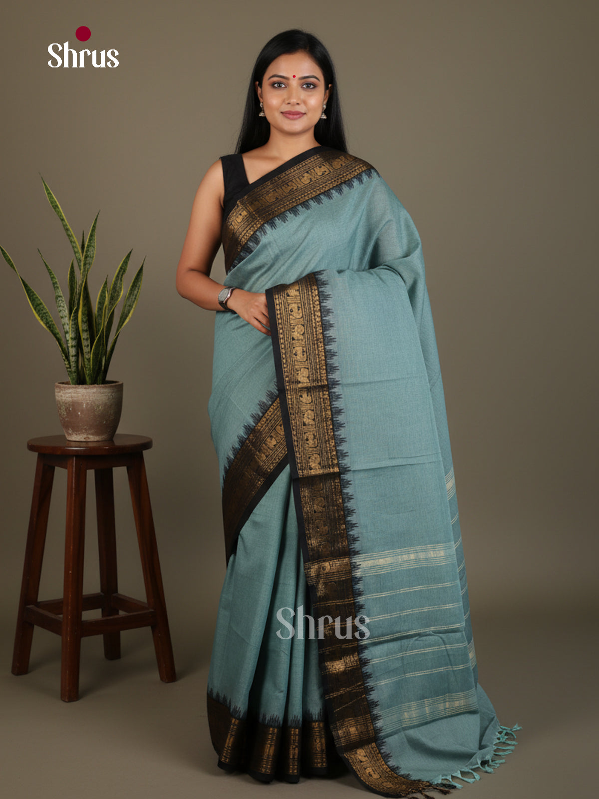 Chettinad Cotton Saree - EES30398