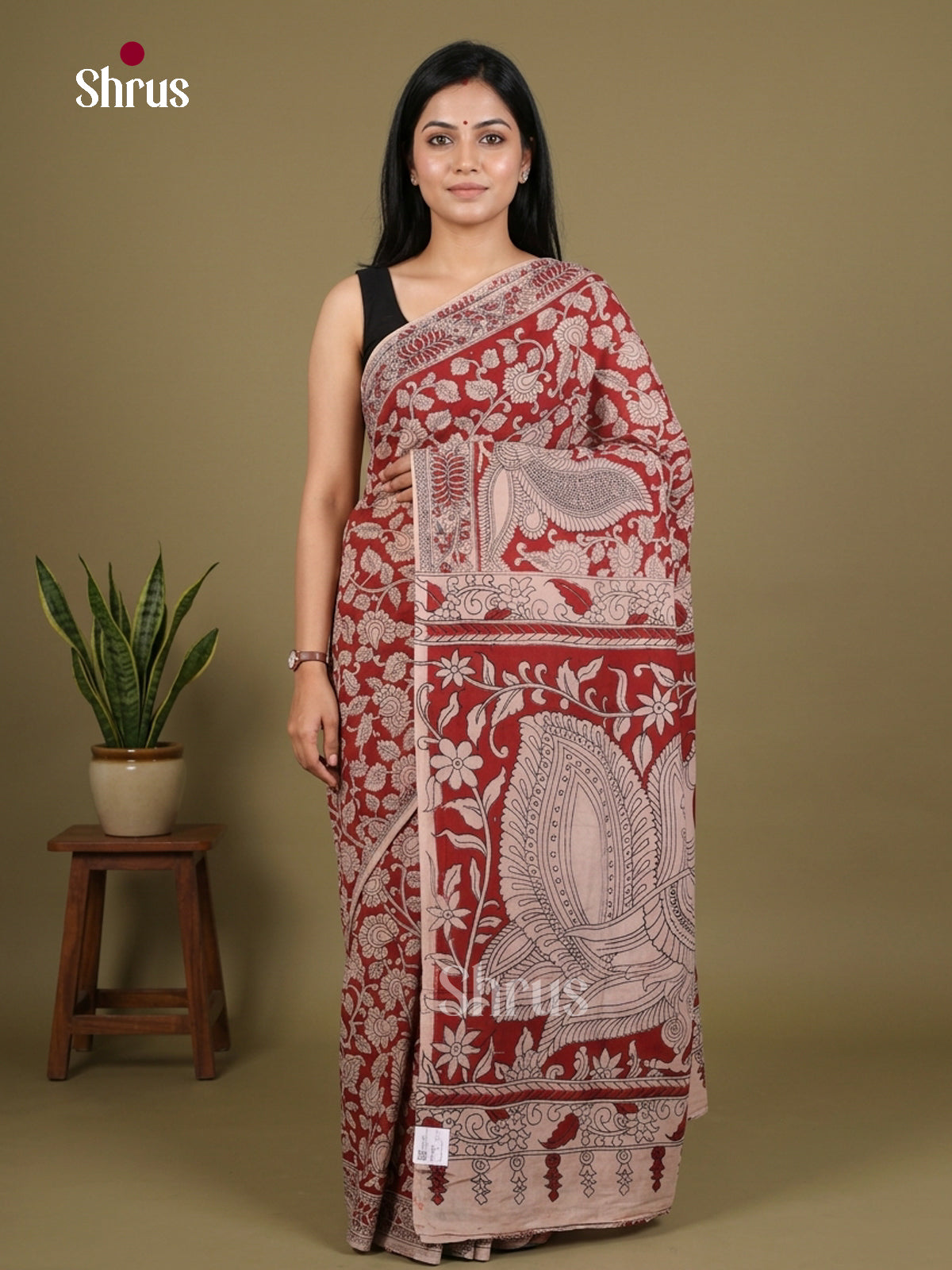 kalamkari-cotton Saree - EES30464