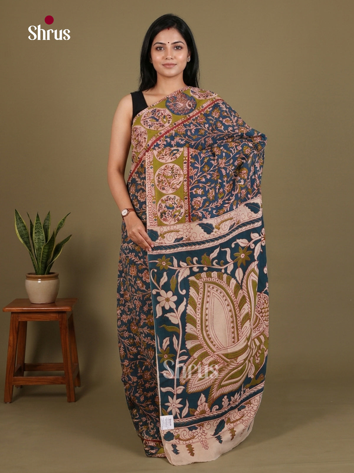 kalamkari-cotton Saree - EES30469
