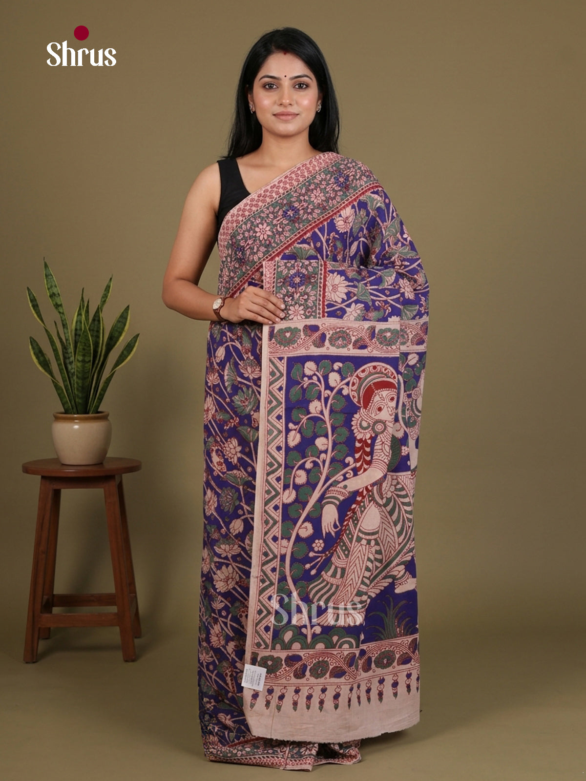 kalamkari-cotton Saree - EES30484