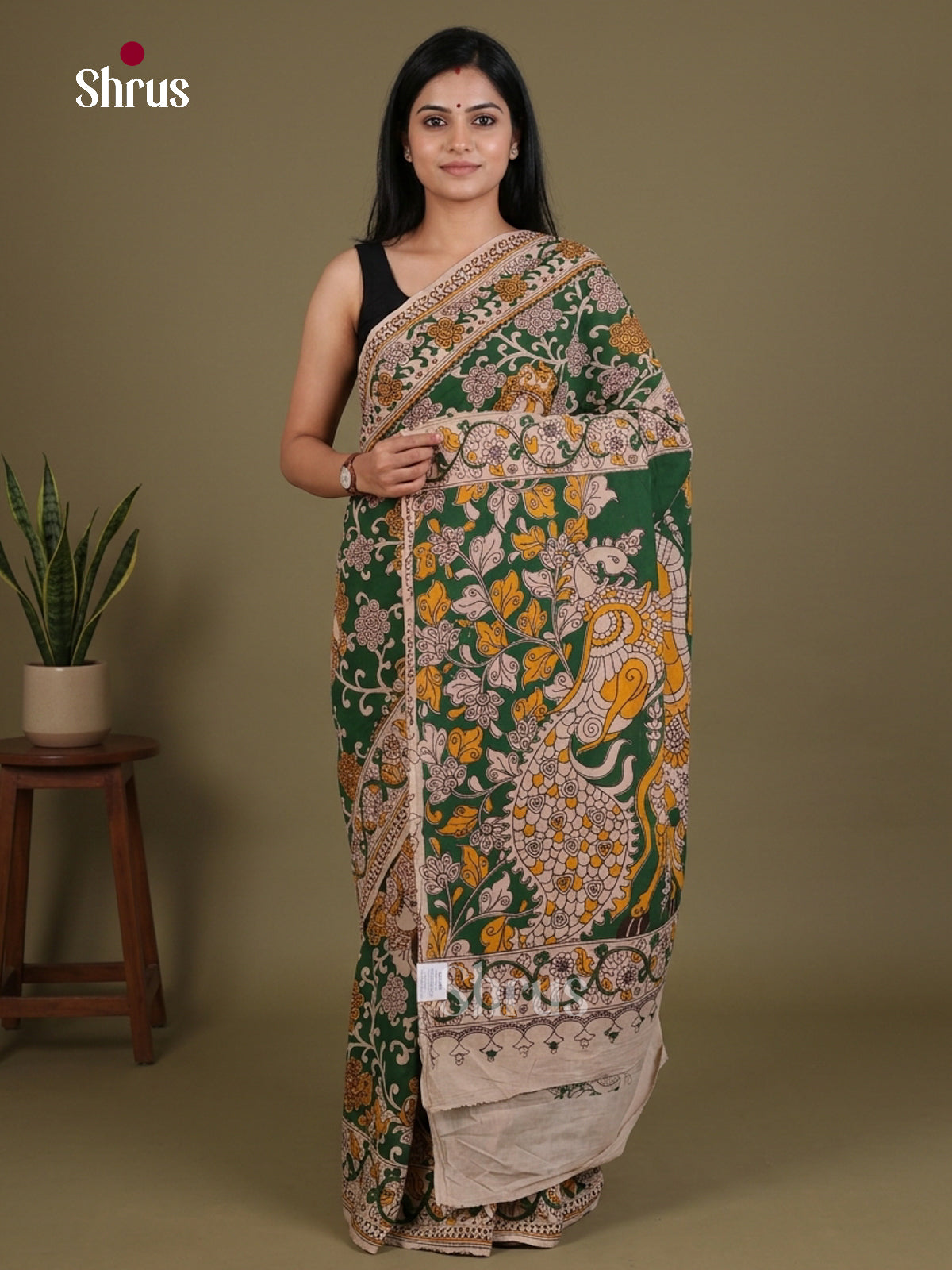 kalamkari-cotton Saree - EES30493