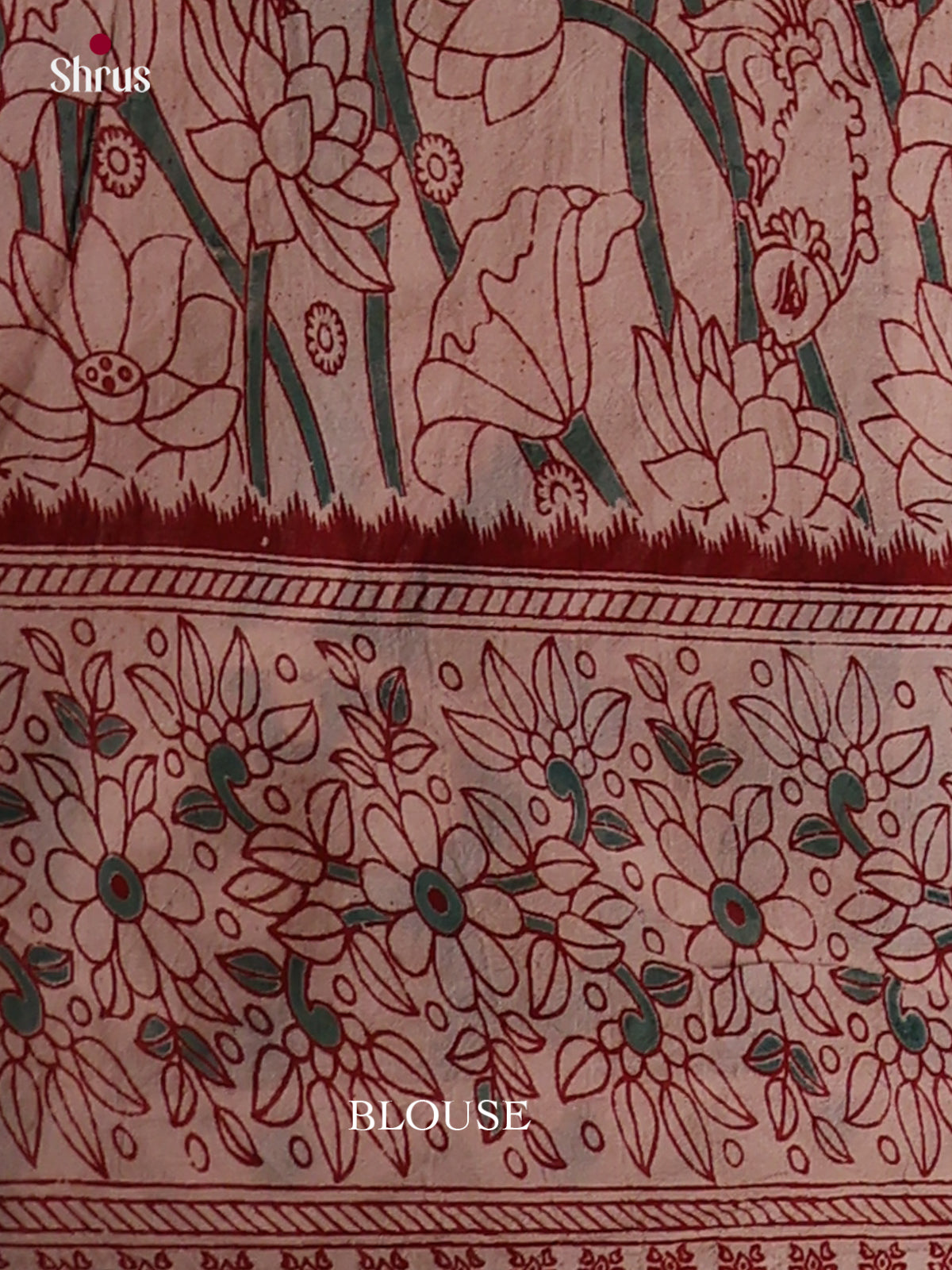 kalamkari-cotton Saree - EES30495