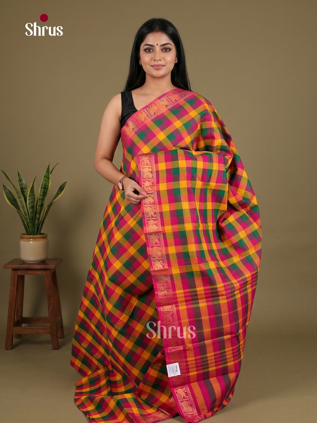 Chettinad Cotton Saree - EES30549