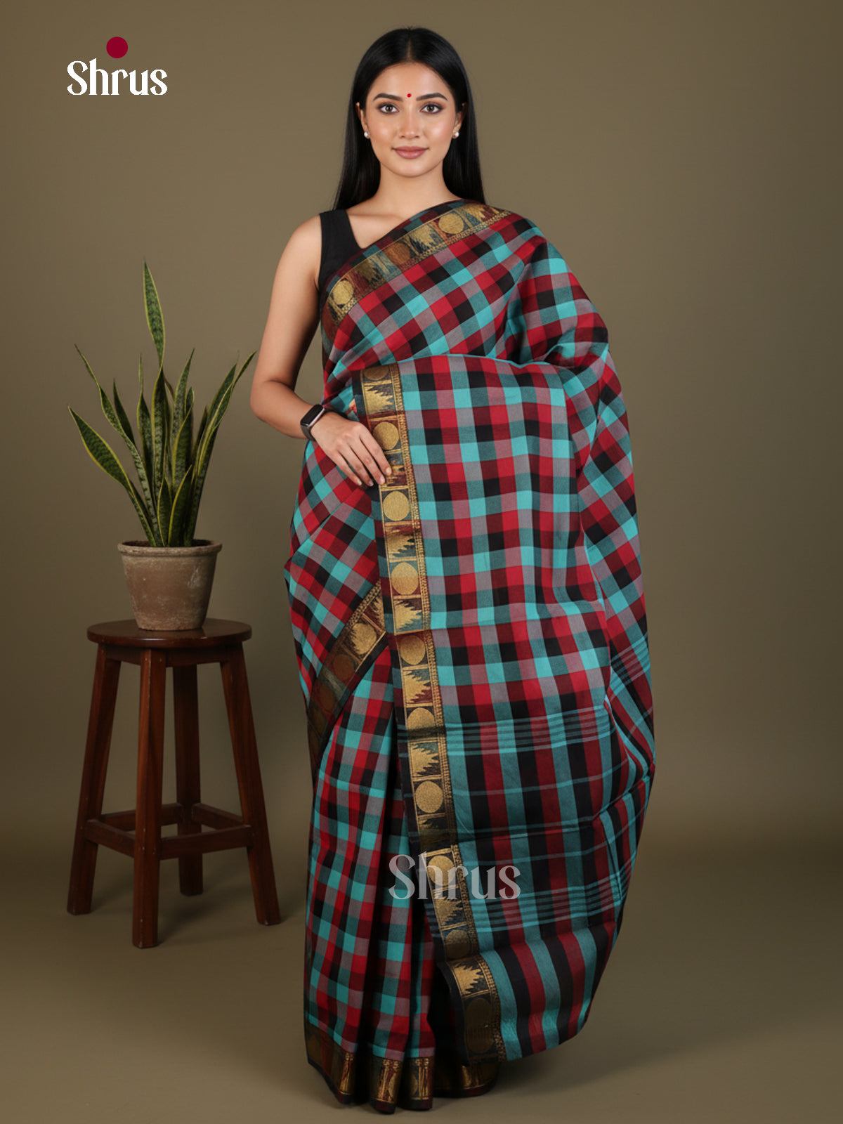 Chettinad Cotton Saree - EES30554