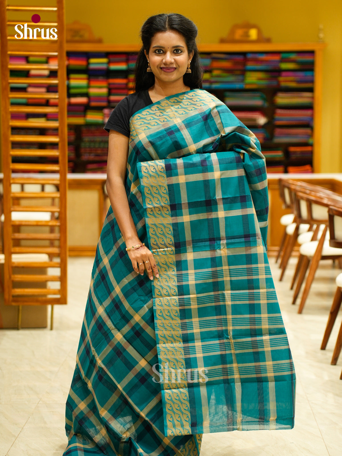 Chettinad Cotton Saree - EFS01002 - Shop on Shrus.com