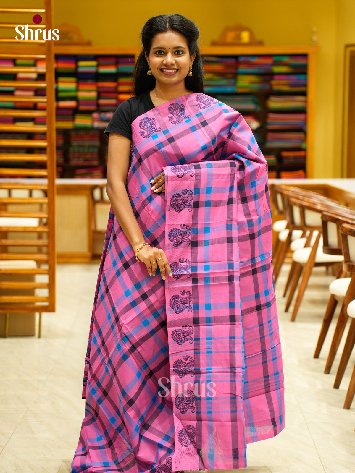 Chettinad Cotton Saree - EFS01006 - Shop on Shrus.com