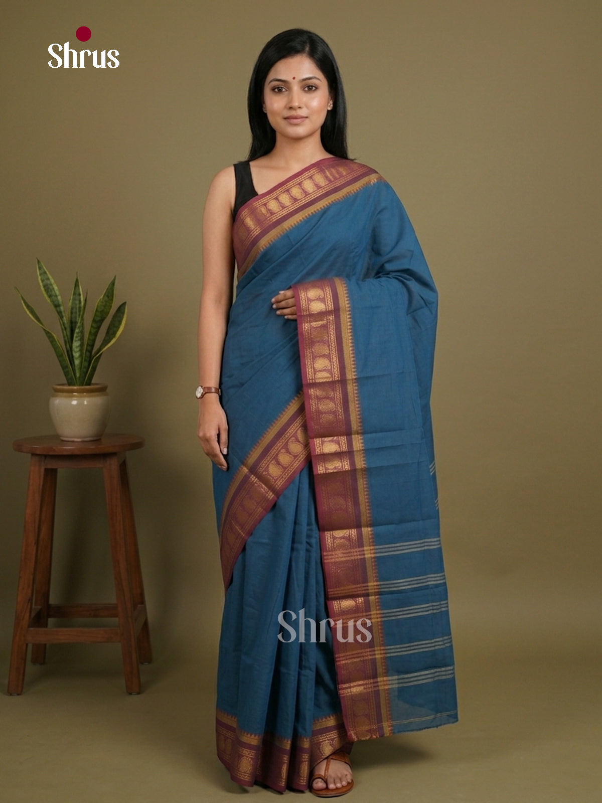 Chettinad Cotton Saree - EFS01030