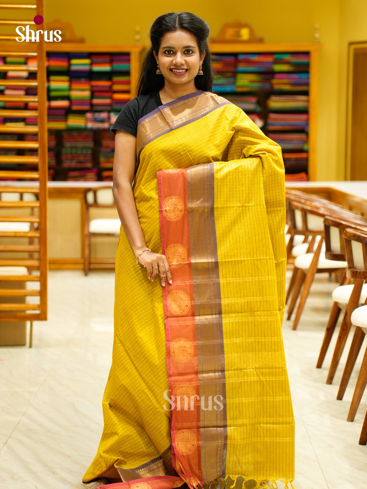 Chettinad Cotton Saree - EFS01040 - Shop on Shrus.com