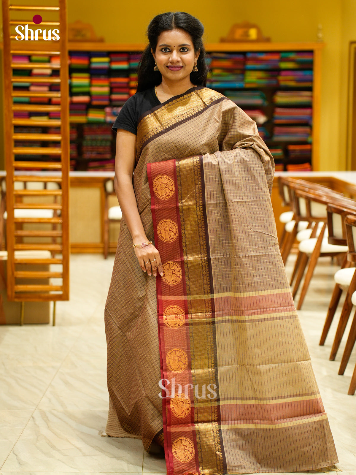Chettinad Cotton Saree - EFS01042 - Shop on Shrus.com