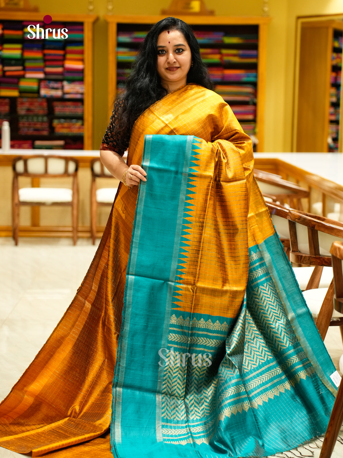 Raw Silk Saree - EFS01054