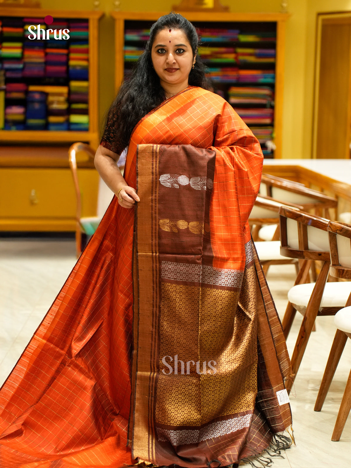 Raw Silk Saree - EFS01057
