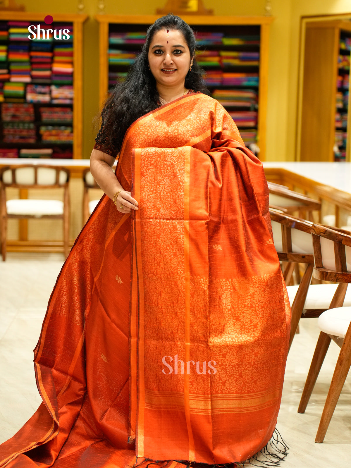 Raw Silk Saree - EFS01062