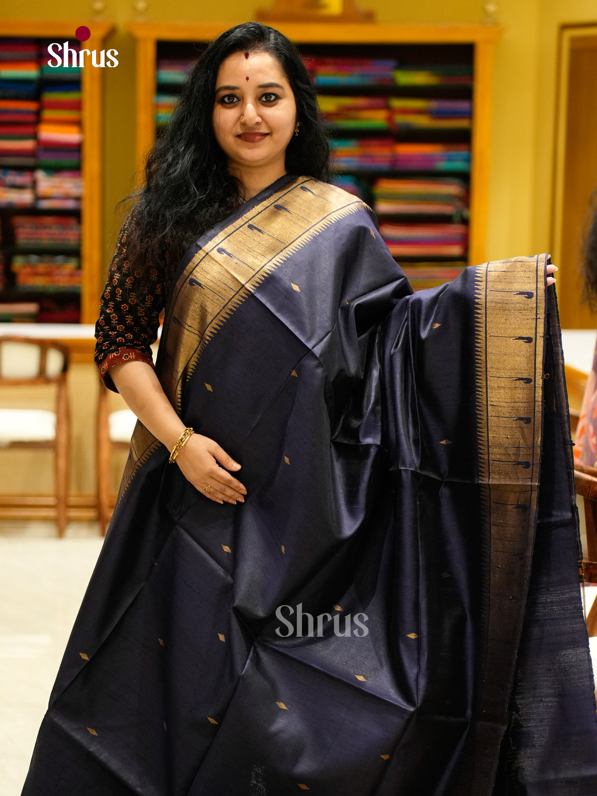 Raw Silk Saree - EFS01064