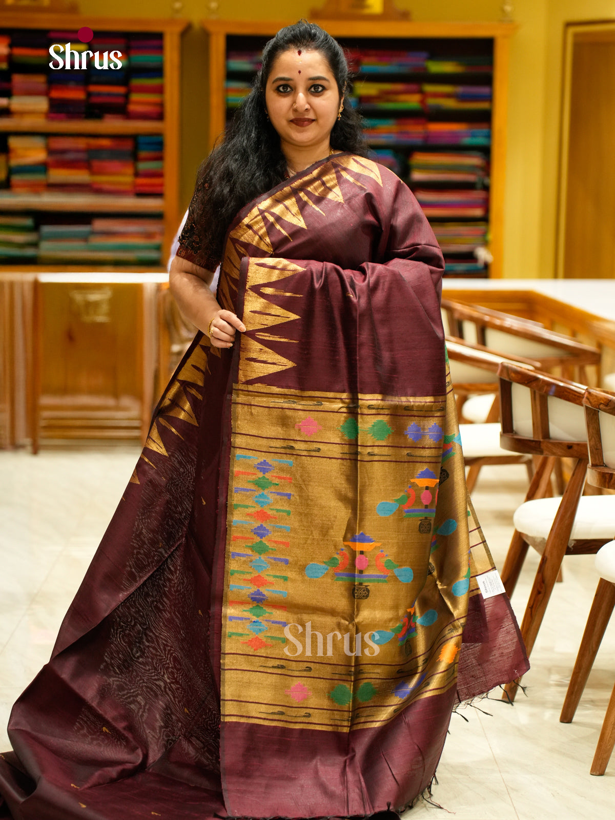 Raw Silk Saree - EFS01066