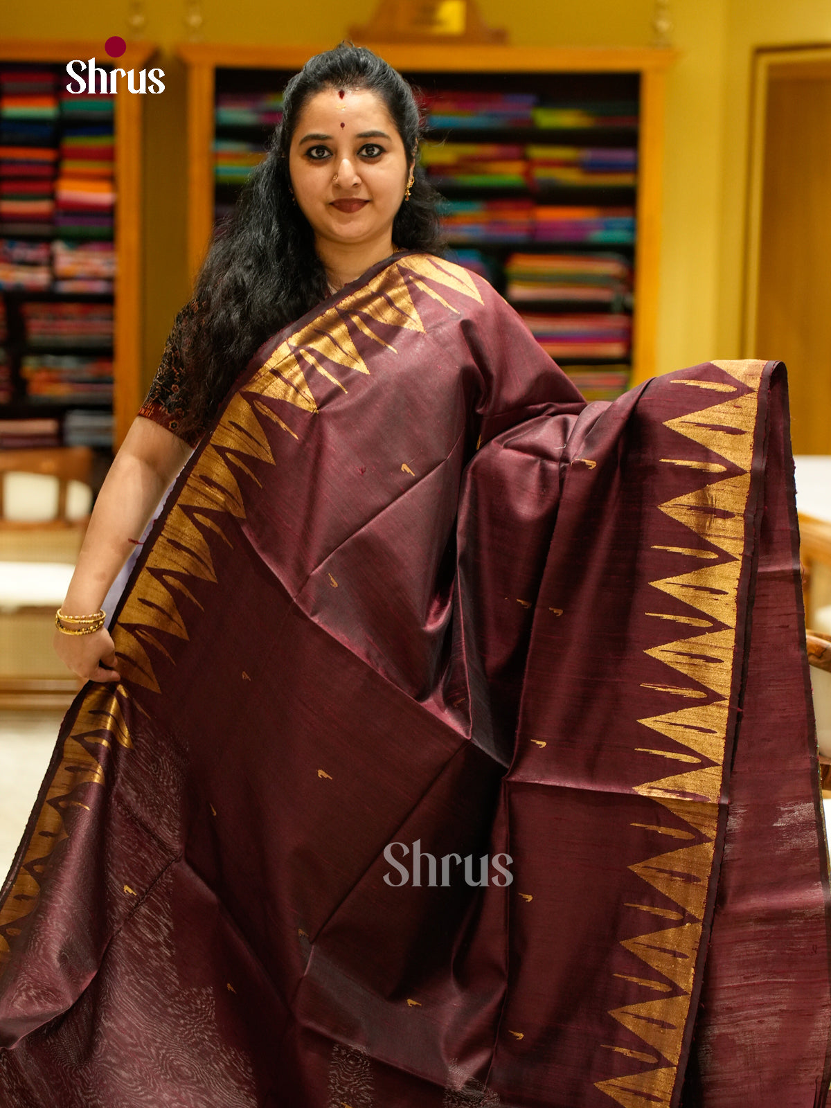 Raw Silk Saree - EFS01066
