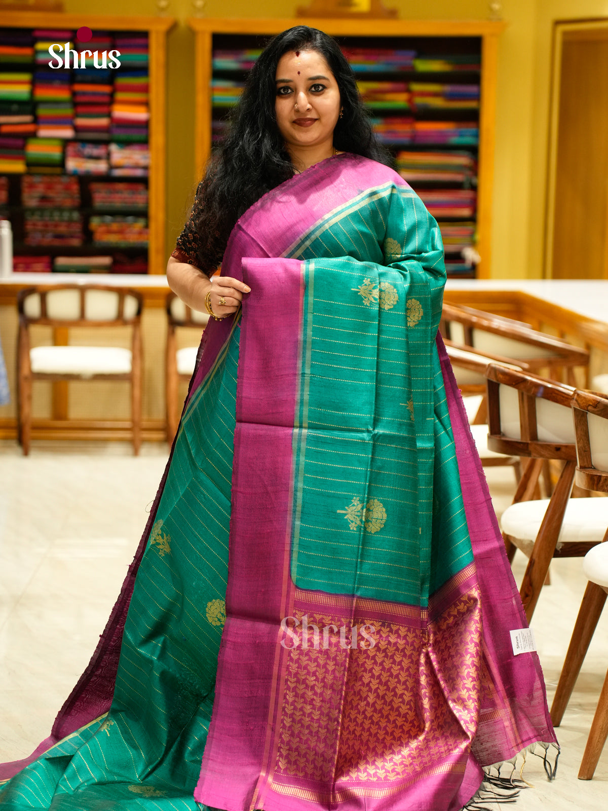 Raw Silk Saree - EFS01070