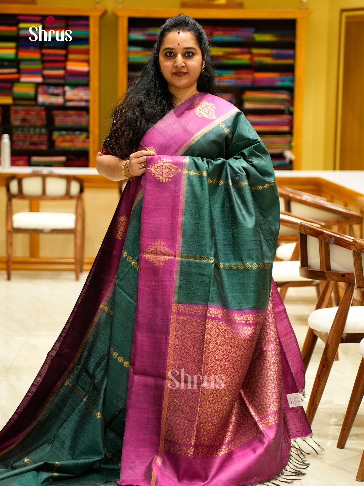 Raw Silk Saree - EFS01077