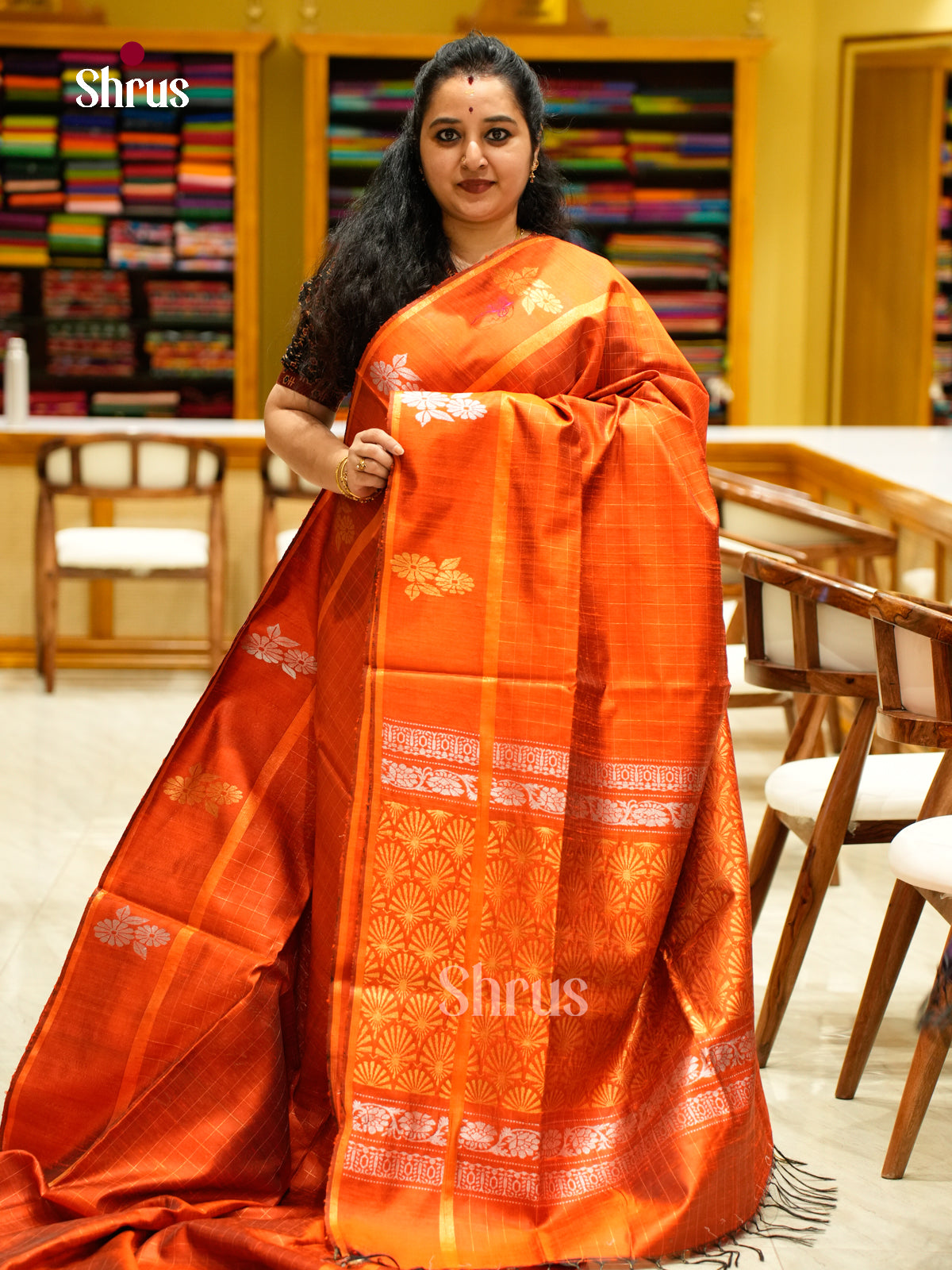 Raw Silk Saree - EFS01083