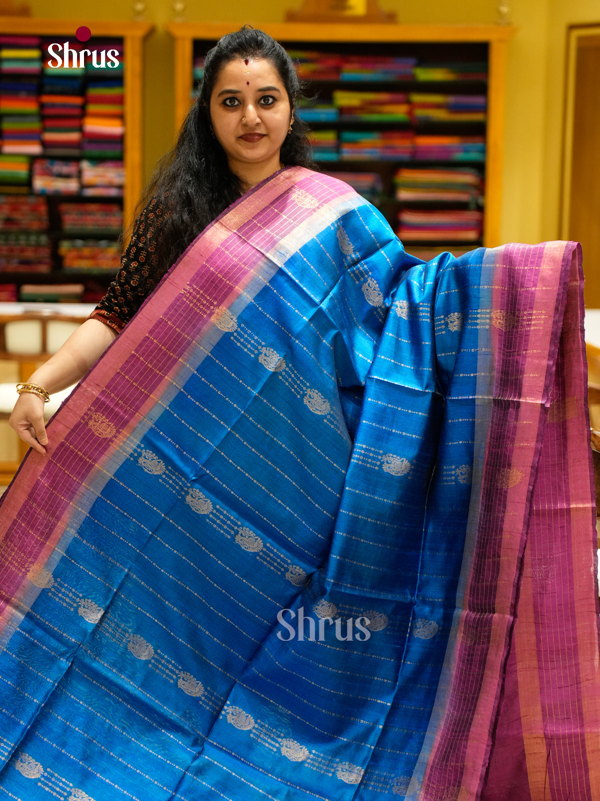 Raw Silk Saree - EFS01091