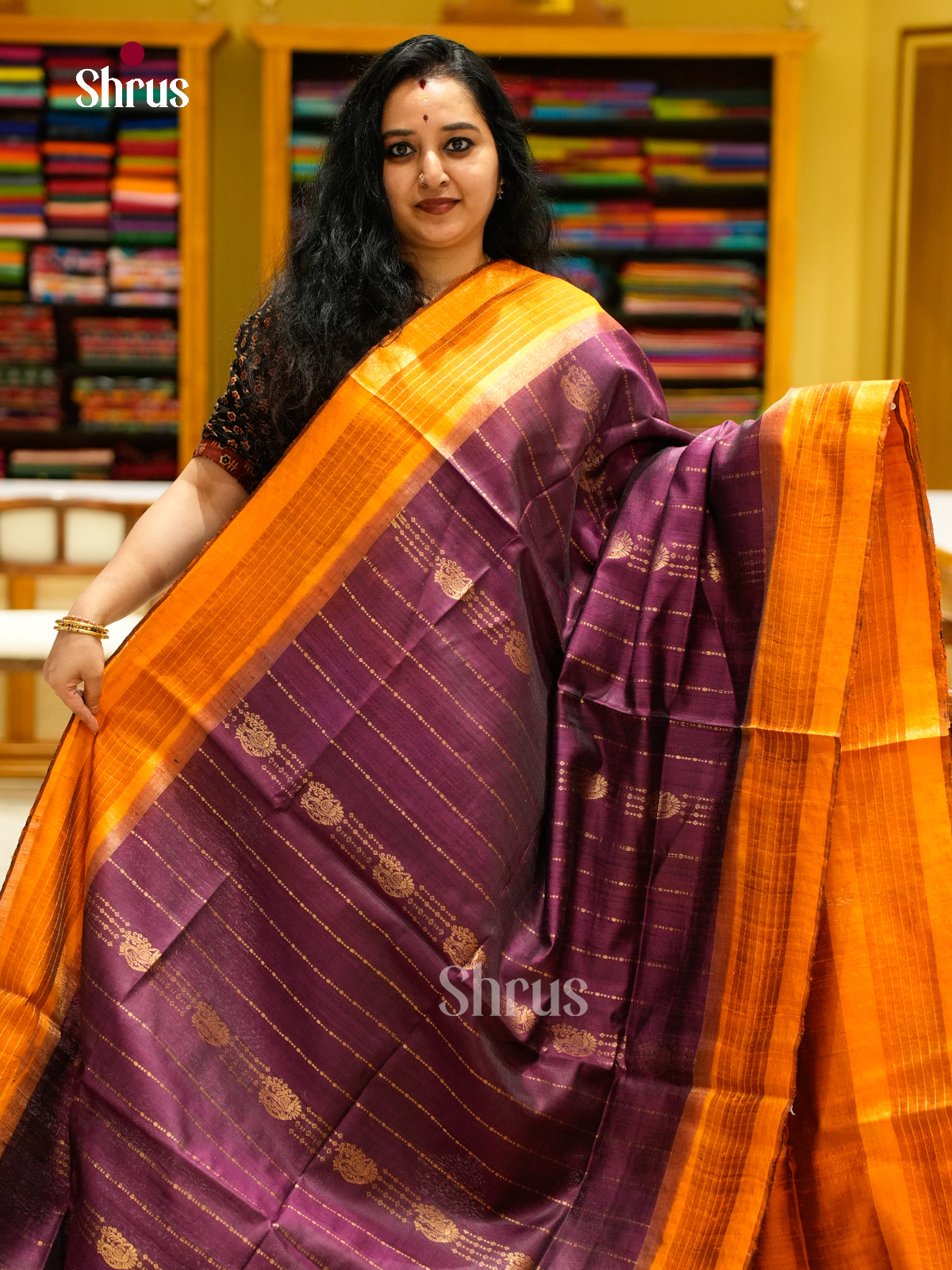 Raw Silk Saree - EFS01092