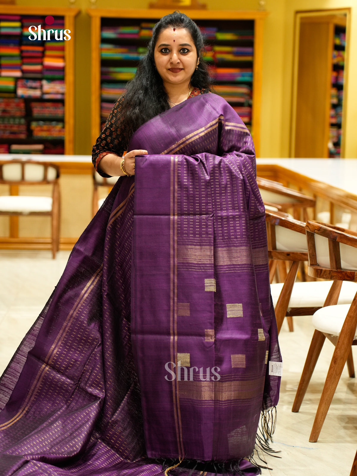 Raw Silk Saree - EFS01096