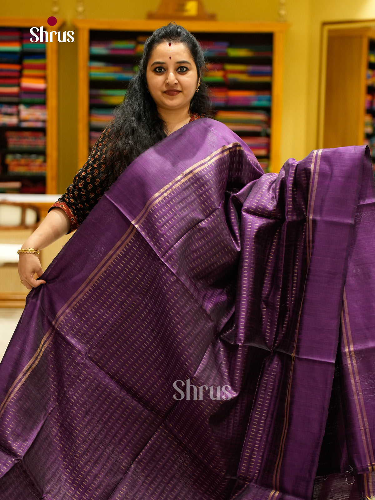 Raw Silk Saree - EFS01096