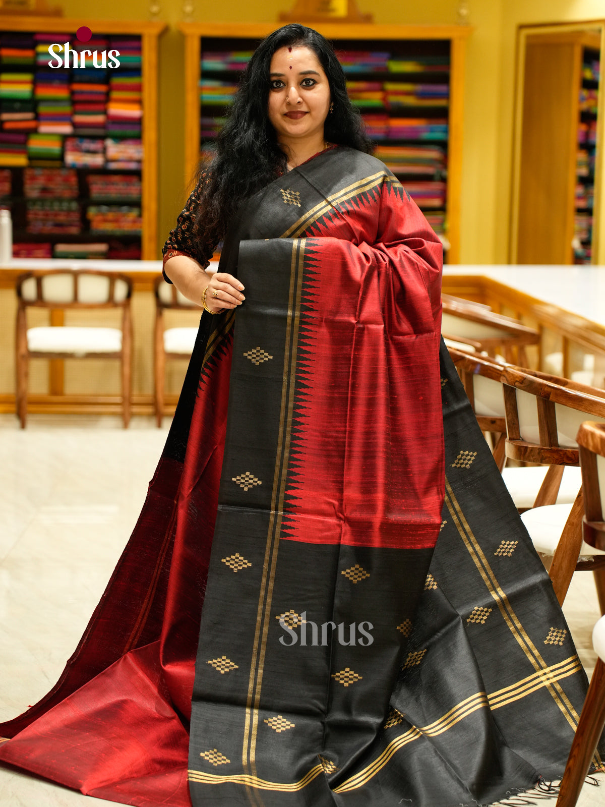 Raw Silk Saree - EFS01105