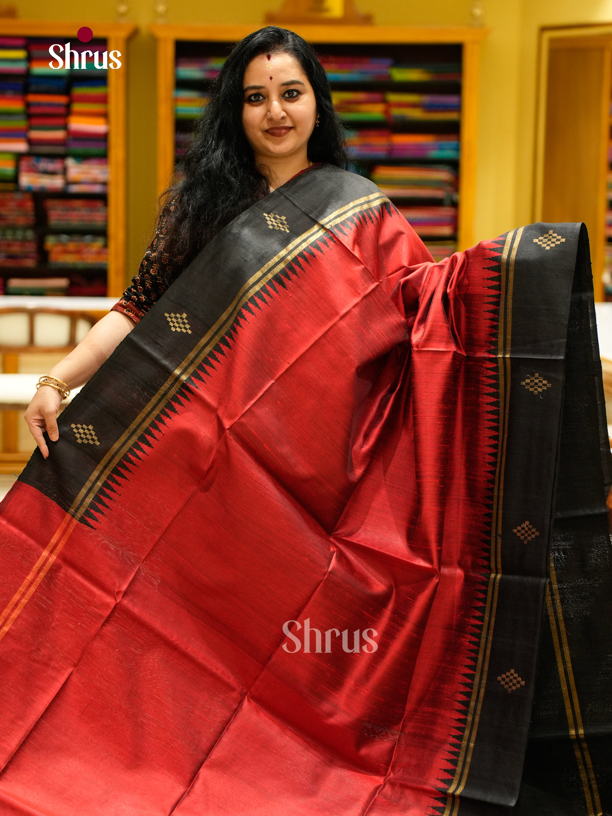 Raw Silk Saree - EFS01105
