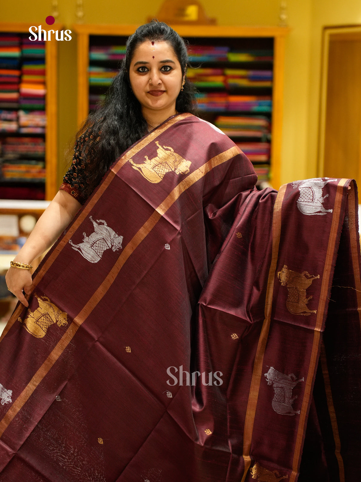 Raw Silk Saree - EFS01108