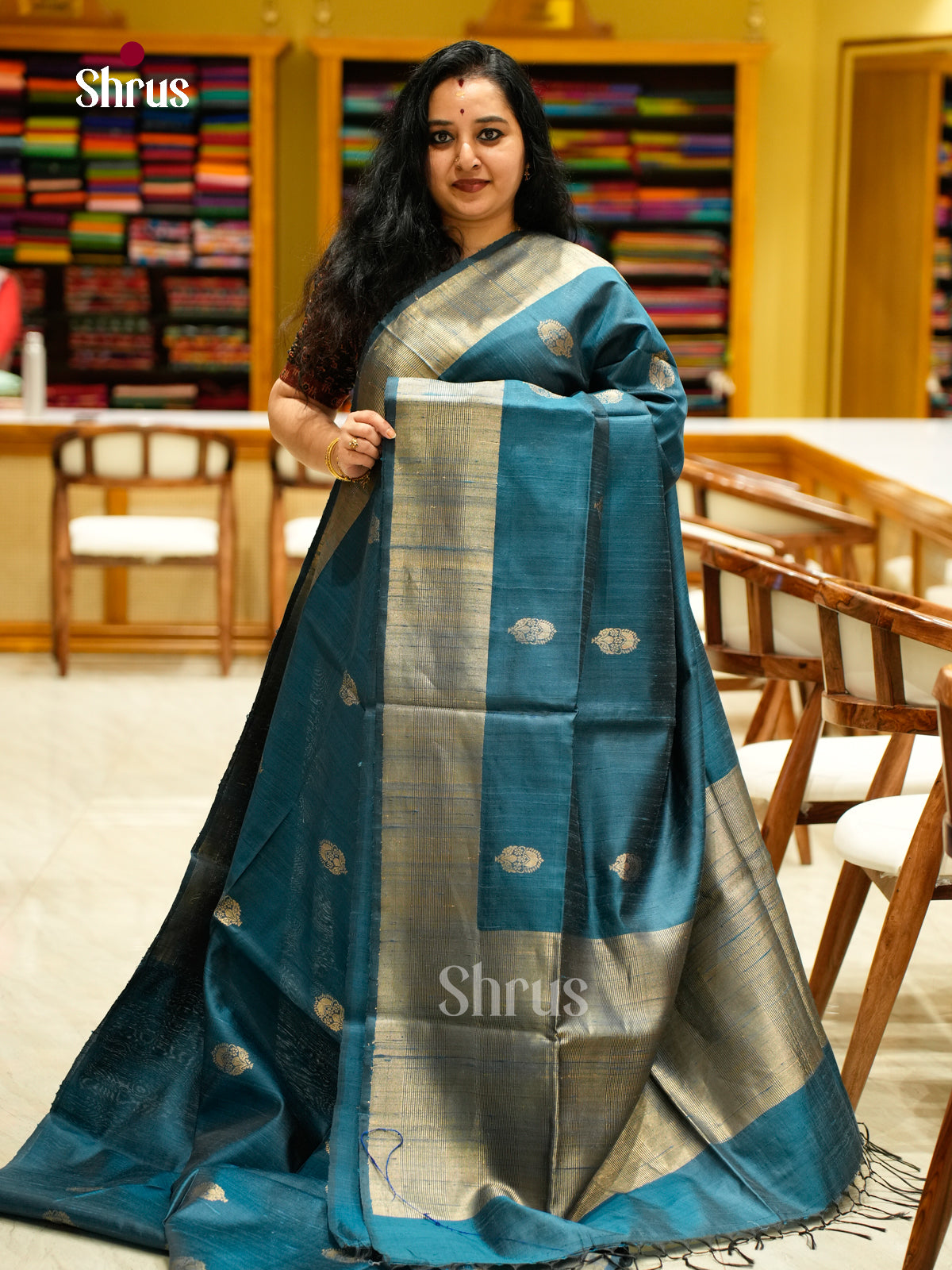 Raw Silk Saree - EFS01115
