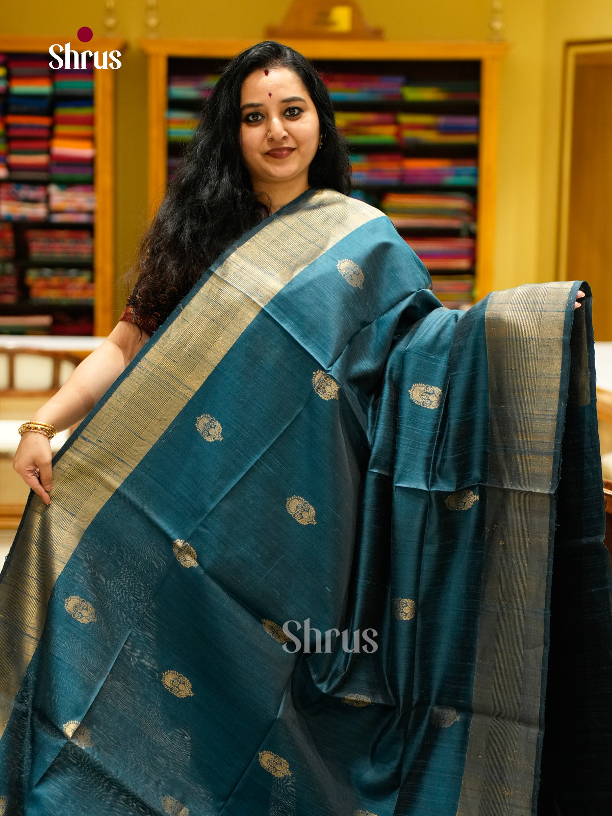 Raw Silk Saree - EFS01115