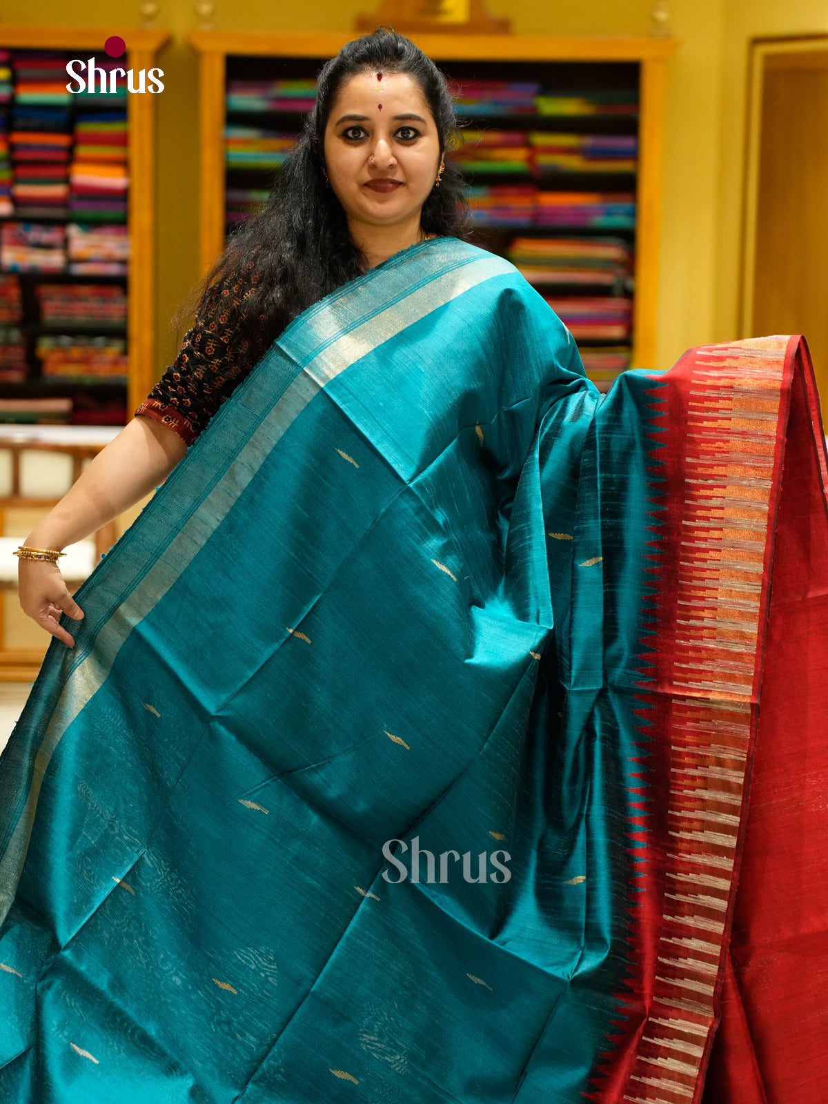 Raw Silk Saree - EFS01121