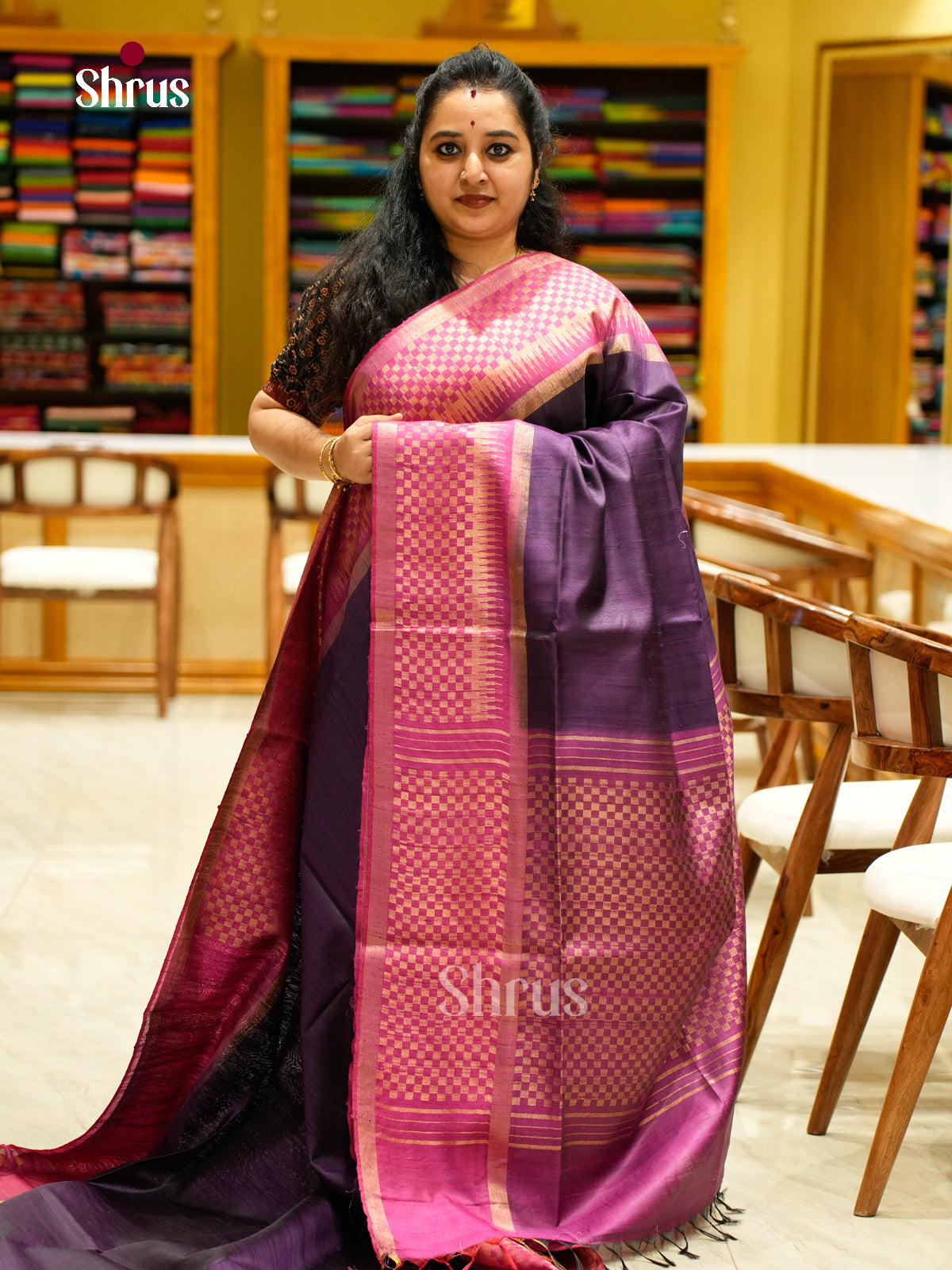 Raw Silk Saree - EFS01134
