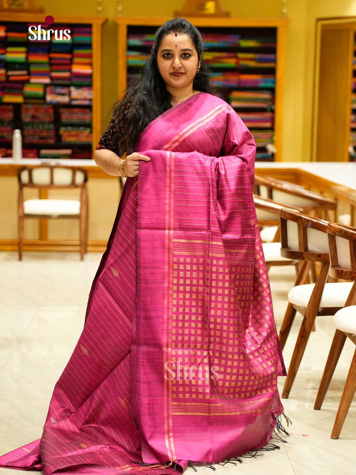 Raw Silk Saree - EFS01148