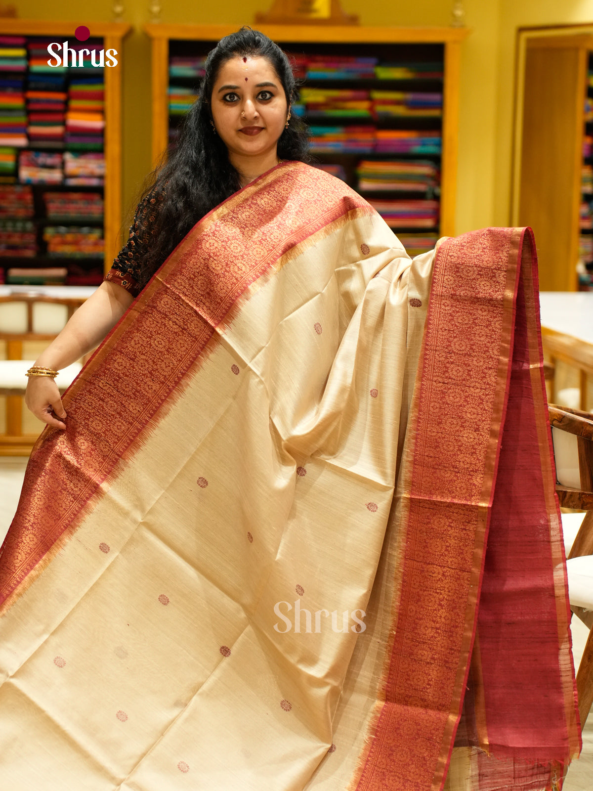 Raw Silk Saree - EFS01151