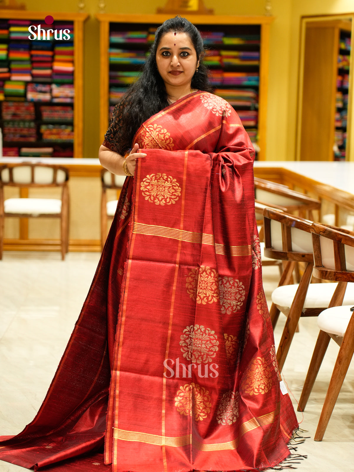 Raw Silk Saree - EFS01156